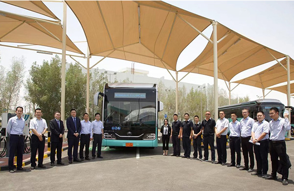 Første flåde af elektriske busser leveret, Yutong tilslutter sig fremtiden for Qatar’s grønne transport.