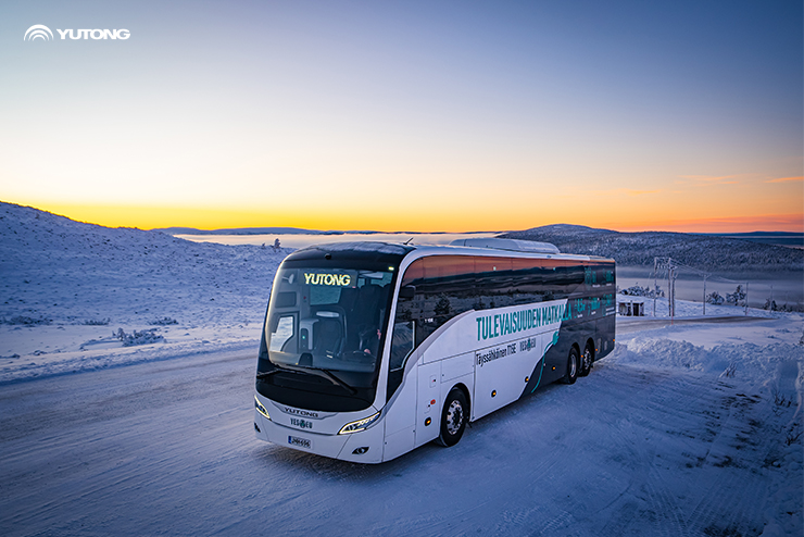 Yutong Bus T15E fremviser fremragende batteriydelse og kørselsafstand i Finland-udfordringen